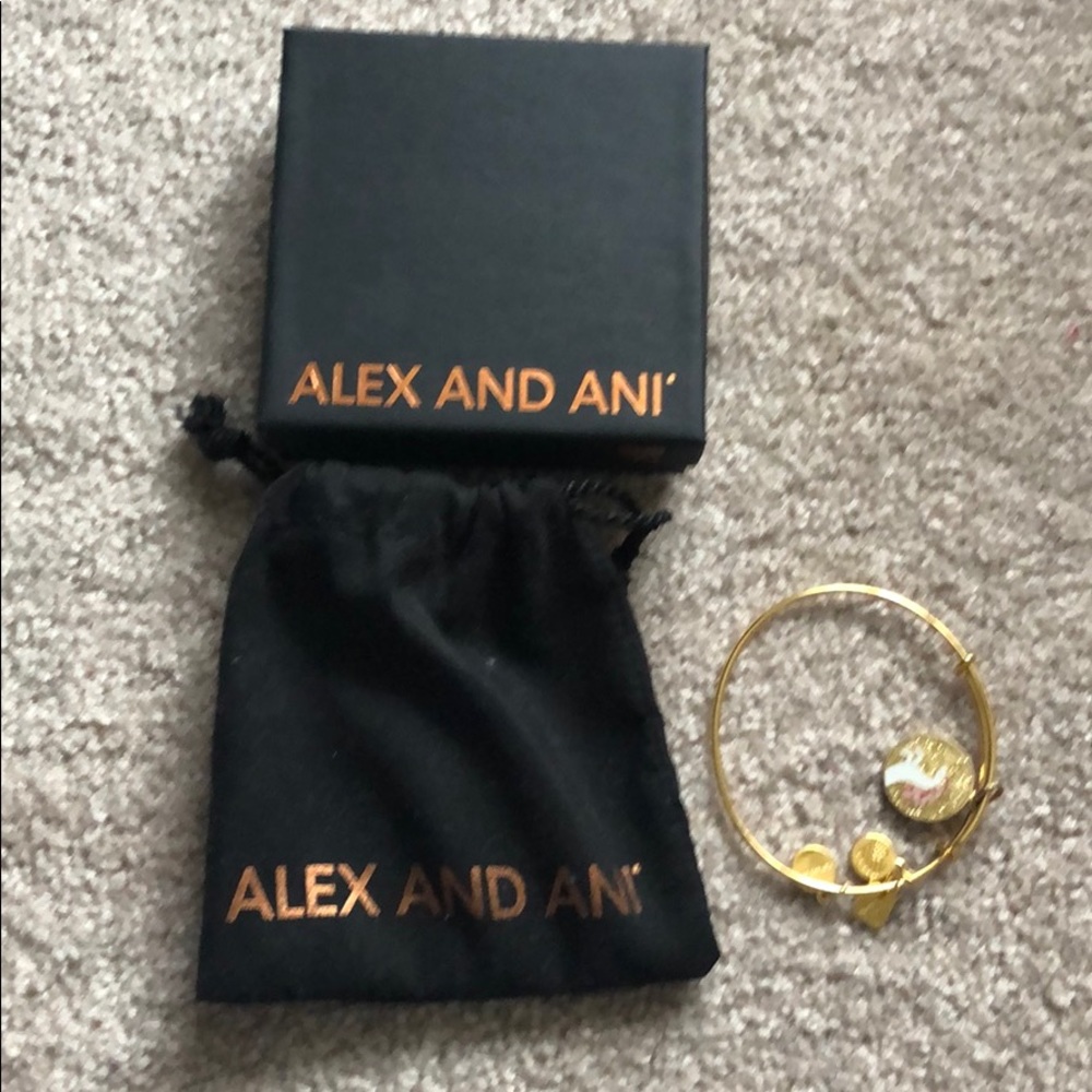 Alex and Ani unicorn bracelet